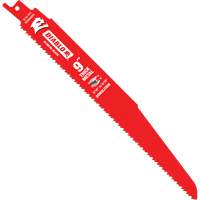 Lame de scie alternative pour la d&eacute;molition et les m&eacute;taux &eacute;pais, Bim&eacute;tal, 8-10 Dents par pouce, 9" lo Distribution Jean Lapalme