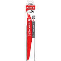 Lame de scie alternative pour la d&eacute;molition et les m&eacute;taux &eacute;pais, Bim&eacute;tal, 8-10 Dents par pouce, 9" lo Distribution Jean Lapalme