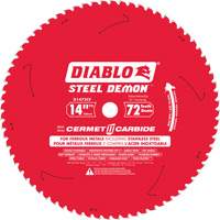 Lame de scie circulaire Cermet II Steel Demon, 14", 72 dents, Pour M&eacute;tal Distribution Jean Lapalme