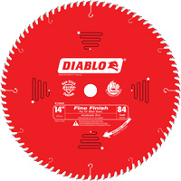 Lame de scie circulaire &agrave; finition fine, 14", 84 dents, Pour Stratifi&eacute;/Bois Distribution Jean Lapalme