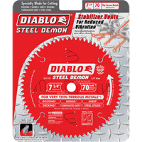 Lame de scie &agrave; d&eacute;couper Steel Demon, 7-1/4", 70 dents, Pour M&eacute;tal Distribution Jean Lapalme