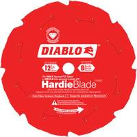 Lame de scie &agrave; d&eacute;couper HardieBlade, 12", 8 dents, Pour B&eacute;ton de fibre Distribution Jean Lapalme
