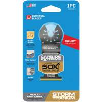 Lame en titane pour mat&eacute;riaux multiples Carbide Extreme Storm One Fit Distribution Jean Lapalme