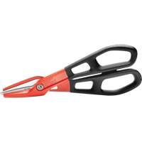 Cisaille d'&eacute;tain en aluminium dentel&eacute; de 13" avec poign&eacute;e tremp&eacute;e, Longueur de coupe de 3", Coupe Droit Distribution Jean Lapalme