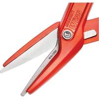 Cisaille d'&eacute;tain en aluminium dentel&eacute; de 13" avec poign&eacute;e tremp&eacute;e, Longueur de coupe de 3", Coupe Droit Distribution Jean Lapalme