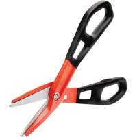 Cisaille d'&eacute;tain en aluminium dentel&eacute; de 13" avec poign&eacute;e tremp&eacute;e, Longueur de coupe de 3", Coupe Droit Distribution Jean Lapalme