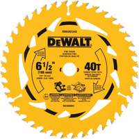 Lame de scie circulaire &agrave; charpente, 6-1/2", 40 dents, Pour Bois Distribution Jean Lapalme