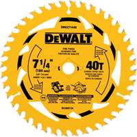Lame de scie circulaire, 7-1/4", 40 dents, Pour Bois Distribution Jean Lapalme