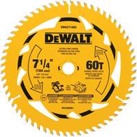 Lame de scie circulaire, 7-1/4", 60 dents, Pour Bois Distribution Jean Lapalme