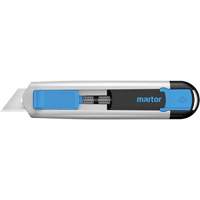 SECUNORM 525 Retractable Knife with Trapezoid Blade No. 99, 21 mm, Heavy-Duty, Aluminum Handle Distribution Jean Lapalme