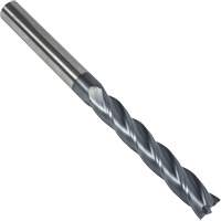 S237 30° Extra Long Square End Mill, 1/8" Dia., 3" L, 4 Flutes, 1/8" Shank, Carbide Distribution Jean Lapalme