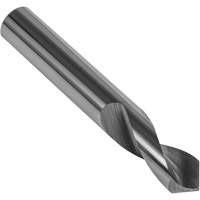 Spotting Drill, 1/8", Carbide, 3/8" Flute, 90° Point Distribution Jean Lapalme