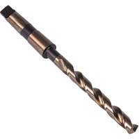 Foret &agrave; queue conique robuste, 9/16", Acier rapide au cobalt, Cannelure 4-7/8", Pointe de 135° Distribution Jean Lapalme