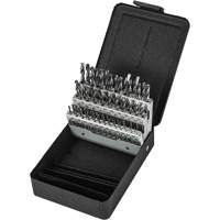 Stub Length Drill Bit Set, 60 Pieces, High Speed Steel Distribution Jean Lapalme