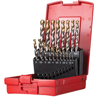 Jobber Length Drill Set, 19 Pieces, High Speed Steel Distribution Jean Lapalme