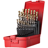 Jobber Length Drill Bit Set, 25 Pieces, High Speed Steel Distribution Jean Lapalme