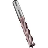 Square End Mill, 5 mm Dia., 68 mm L, 4 Flutes, 6 mm Shank, High Speed Cobalt Distribution Jean Lapalme