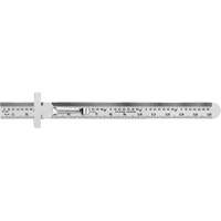 R&egrave;gle flexible de pr&eacute;cision &eacute;conomique, 6" lo, Acier Distribution Jean Lapalme