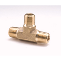 Male Pipe Tees, Brass, 1/8" Distribution Jean Lapalme