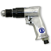 ADX380R Perceuse pneumatique r&eacute;versible, 4 pi³/min, 1/4" NPT, 86,8 dBA, 3/8" mandrin, Avec cl&eacute; Distribution Jean Lapalme