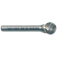 Fraise sph&eacute;rique Jet-Kut, 1/4" dia., 1/4" Tige, 7/32" Prof. de la coupe Distribution Jean Lapalme