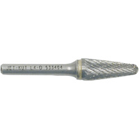 Fraise conique avec extr&eacute;mit&eacute; en rayon L4-D JET-KUT, 1/4" dia., 1/4" Tige, 1-1/8" Prof. de la coupe Distribution Jean Lapalme