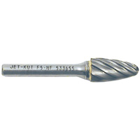 Fraise &agrave; bout rond F5-NF 1/4" pour aluminium/mat&eacute;riaux non ferreux, 1/2" dia. Distribution Jean Lapalme