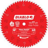 Lames de scie pour entrepreneur - Lames de scie finition fine, 10", 60 dents, Pour Bois Distribution Jean Lapalme