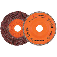 Enduro-Flex Flap Disc, 4-1/2" x 7/8", Type 27, 40 Grit, Zirconia Alumina Distribution Jean Lapalme