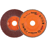 Enduro-Flex Flap Disc, 5" x 7/8", Type 27, 40 Grit, Zirconia Alumina Distribution Jean Lapalme
