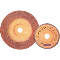 Enduro-Flex Stainless Flap Disc, 4-1/2" x 7/8", Type 27, 40 Grit, Zirconia Alumina Distribution Jean Lapalme