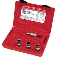 Sheet Metal Carbide Cutter Electrician's Kit, 7 Pieces Distribution Jean Lapalme