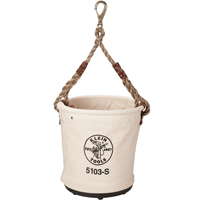 Bucket Tool Pouch, 12" L x 12" W x 12" H, Canvas, Beige Distribution Jean Lapalme