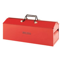 Coffre &agrave; outils, 8-13/20" P x 21-3/10" la x 9" h, Rouge Distribution Jean Lapalme