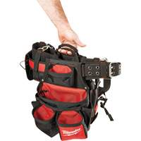 Contractor Work Belt With  Suspension Rig, Nylon, Black Distribution Jean Lapalme