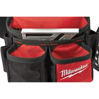 Contractor Work Belt With  Suspension Rig, Nylon, Black Distribution Jean Lapalme