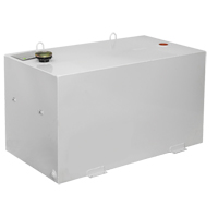 Steel Fuel Transfer Tank, Steel, 100 Gal. Capacity, White Distribution Jean Lapalme