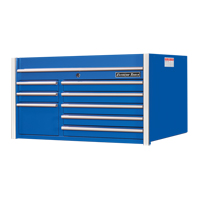 RX Series Tool Chest, 41" W, 8 Drawers, Blue Distribution Jean Lapalme