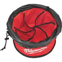 Parachute Organizer Bag, 11-4/5" L x 11-4/5" W x 11" H, Nylon, Black/Red Distribution Jean Lapalme