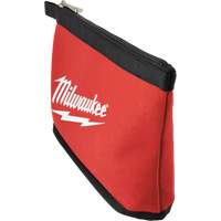 &eacute;tui avec fermeture &agrave; glissi&egrave;re, Toile, 1 pochettes, Noir/Rouge Distribution Jean Lapalme