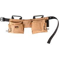 Constructor's Tool Belt, Leather, Tan Distribution Jean Lapalme