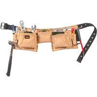 Constructor's Tool Belt, Leather, Tan Distribution Jean Lapalme