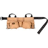Carpenter's Tool Belt, Leather, Tan Distribution Jean Lapalme