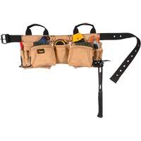 Carpenter's Tool Belt, Leather, Tan Distribution Jean Lapalme