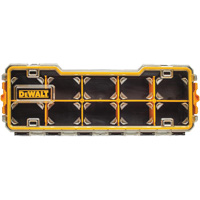Organisateur avec compartiments PRO, 6-5/8" la x 17-5/8" p x 2-7/8" h, Noir/Jaune Distribution Jean Lapalme