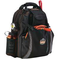 Arsenal&reg; 5843 Tool Backpack, 13-1/2" L x 8-1/2" W, Black, Polyester Distribution Jean Lapalme