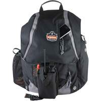 Arsenal&reg; 5143 Tool Backpack, 15" L x 8" W, Black, Polyester Distribution Jean Lapalme