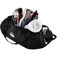 Sac polochon 5020 Arsenal, Polyester, 3 pochettes, Noir Distribution Jean Lapalme