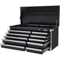 Coffre &agrave; outils industriel, 41" la, 10 tiroirs, Noir Distribution Jean Lapalme
