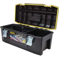 Coffre &agrave; outils en mousse structur&eacute;e FatMax, 28" la x 12-1/2" p x 11" h, Noir/Jaune Distribution Jean Lapalme